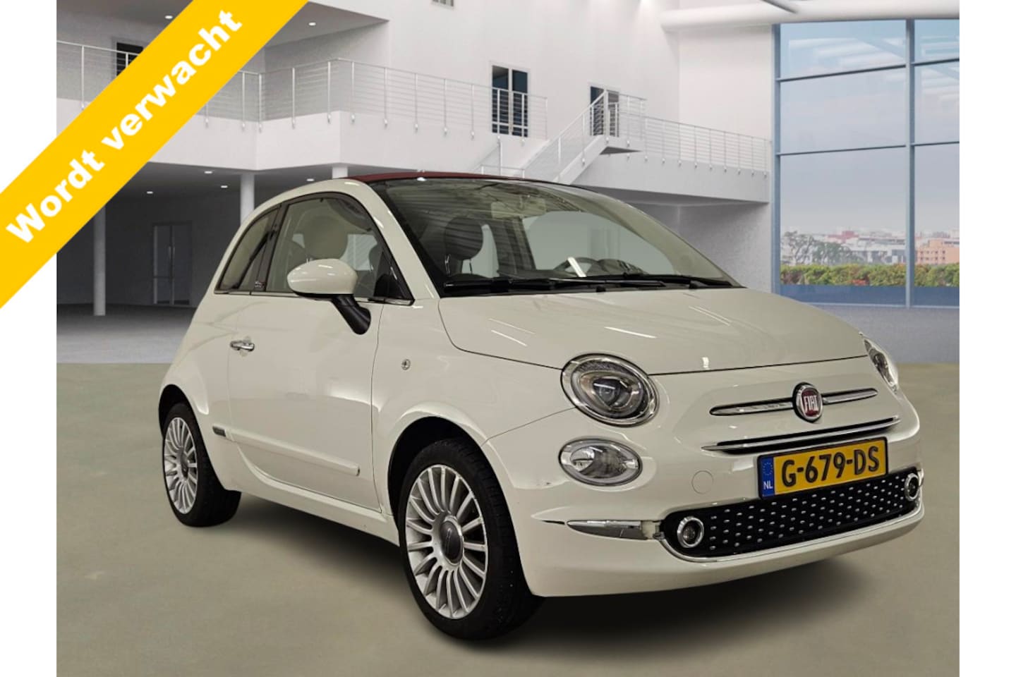 Fiat 500 C - 1.2 AUTOMAAT! Lm Velgen! Airco! APK 6-2027! VERWACHT!! - AutoWereld.nl