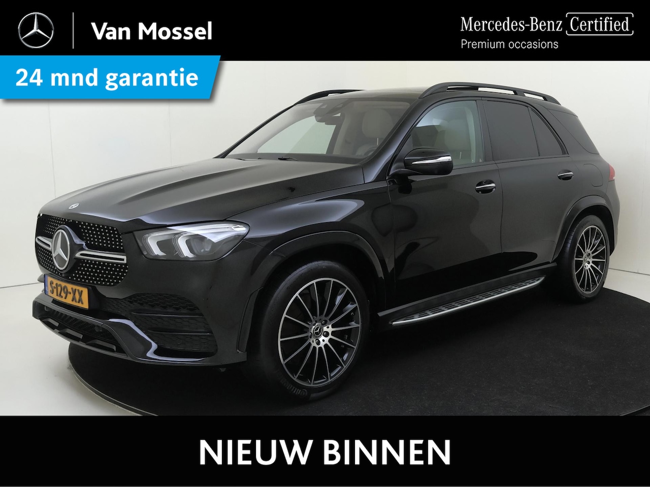 Mercedes-Benz GLE-Klasse - 350 e 4MATIC Premium Plus / Panoramadak/ AIRMATIC/ 21 inch/ Night/ Beige leder/ Stoelverwa - AutoWereld.nl