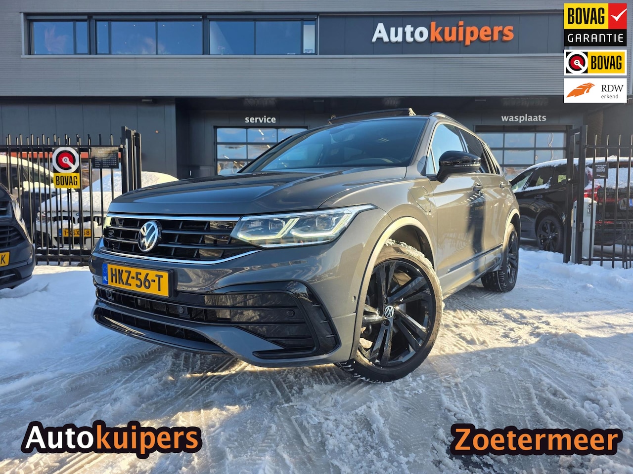 Volkswagen Tiguan - 1.4 TSI eHybrid R-Line Business+ | Met o.a. stoelverwarming en achterbank verwarmd, adapti - AutoWereld.nl