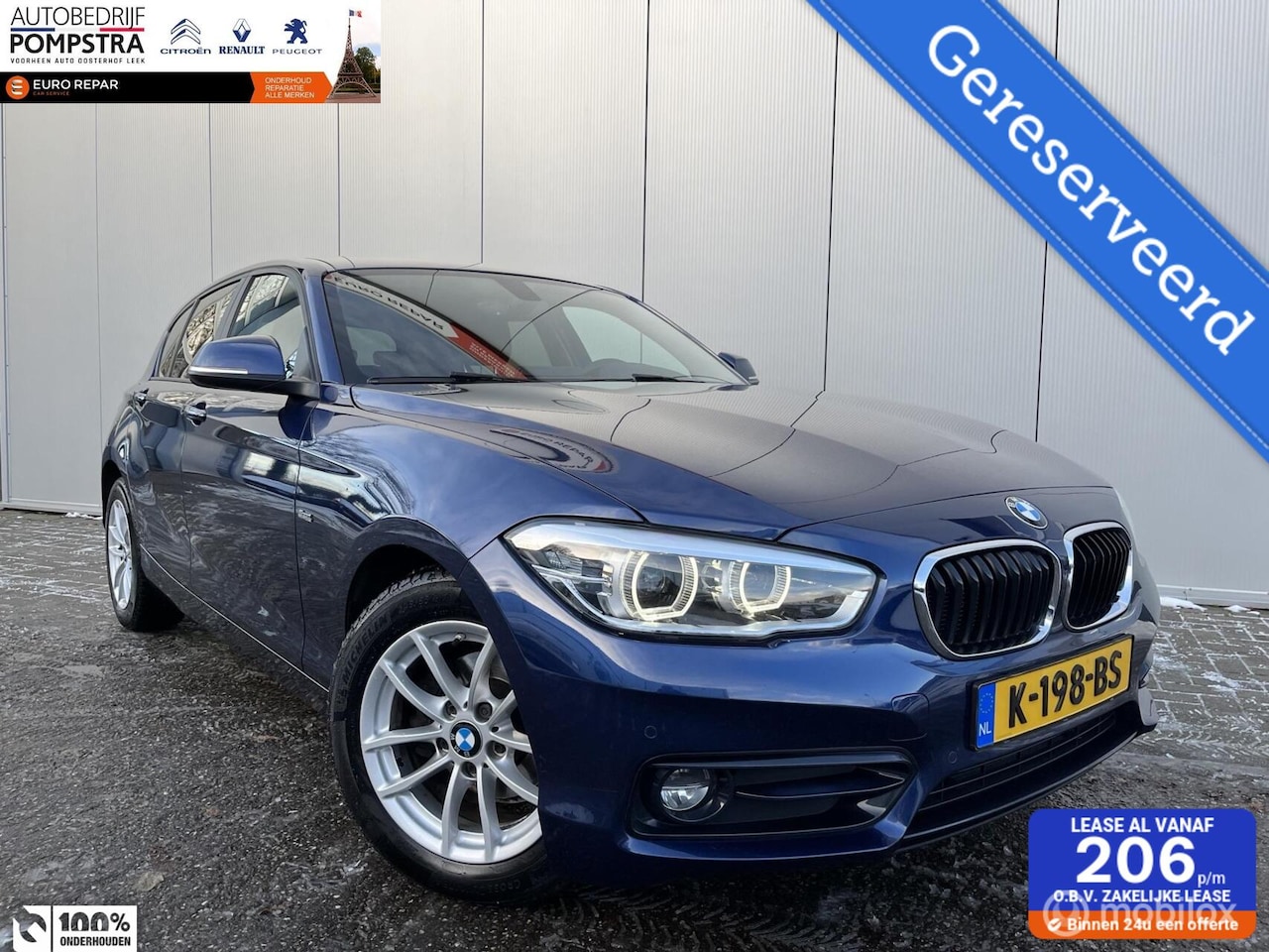 BMW 1-serie - 118i Edition Sport Line 5 DRS GERESERVEERD !! - AutoWereld.nl