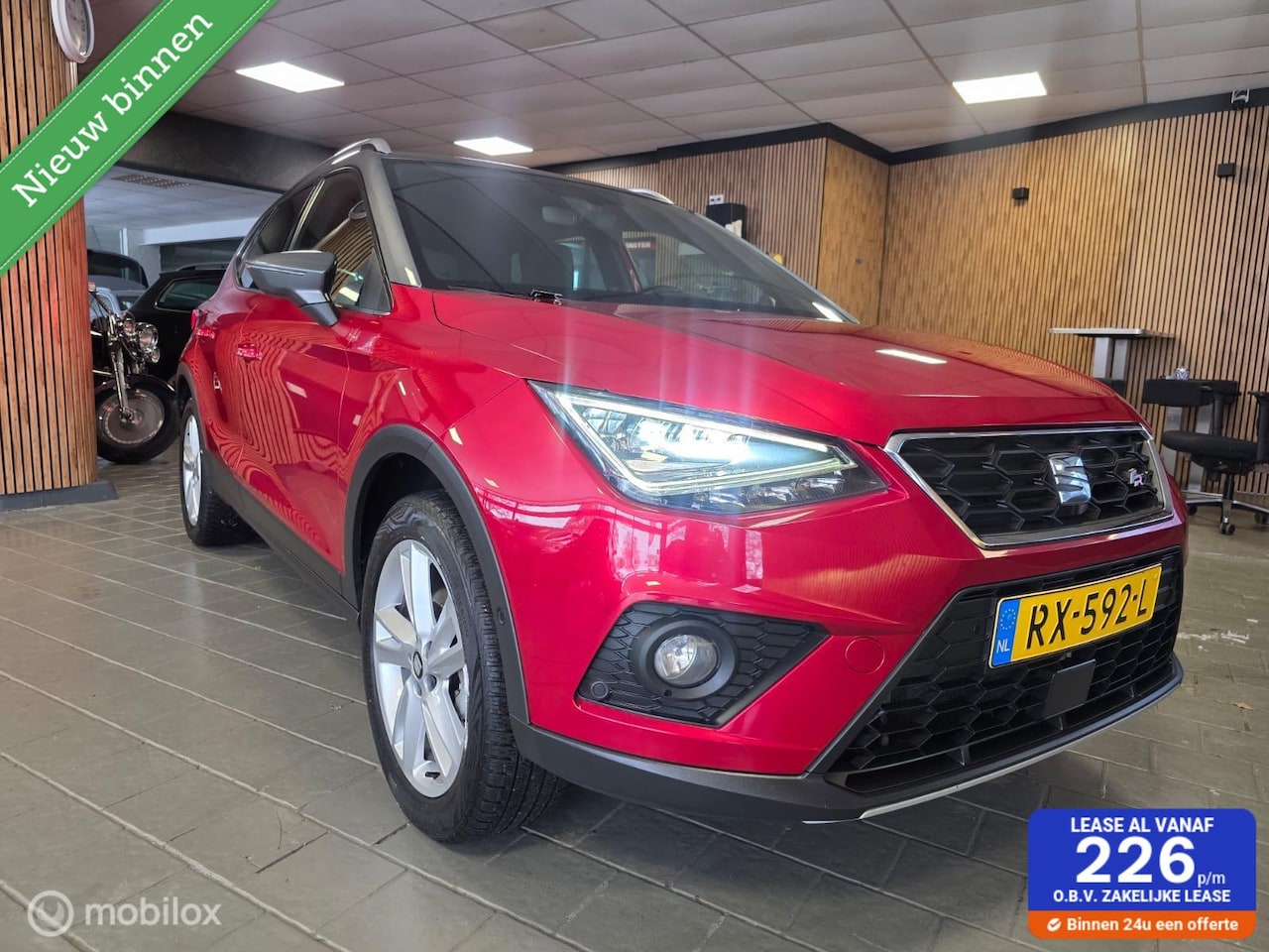 SEAT Arona - 1.0 TSI FR Launch Carplay Led DSG Trekhaa. Incl.APK+Afleveringsbeurt - AutoWereld.nl