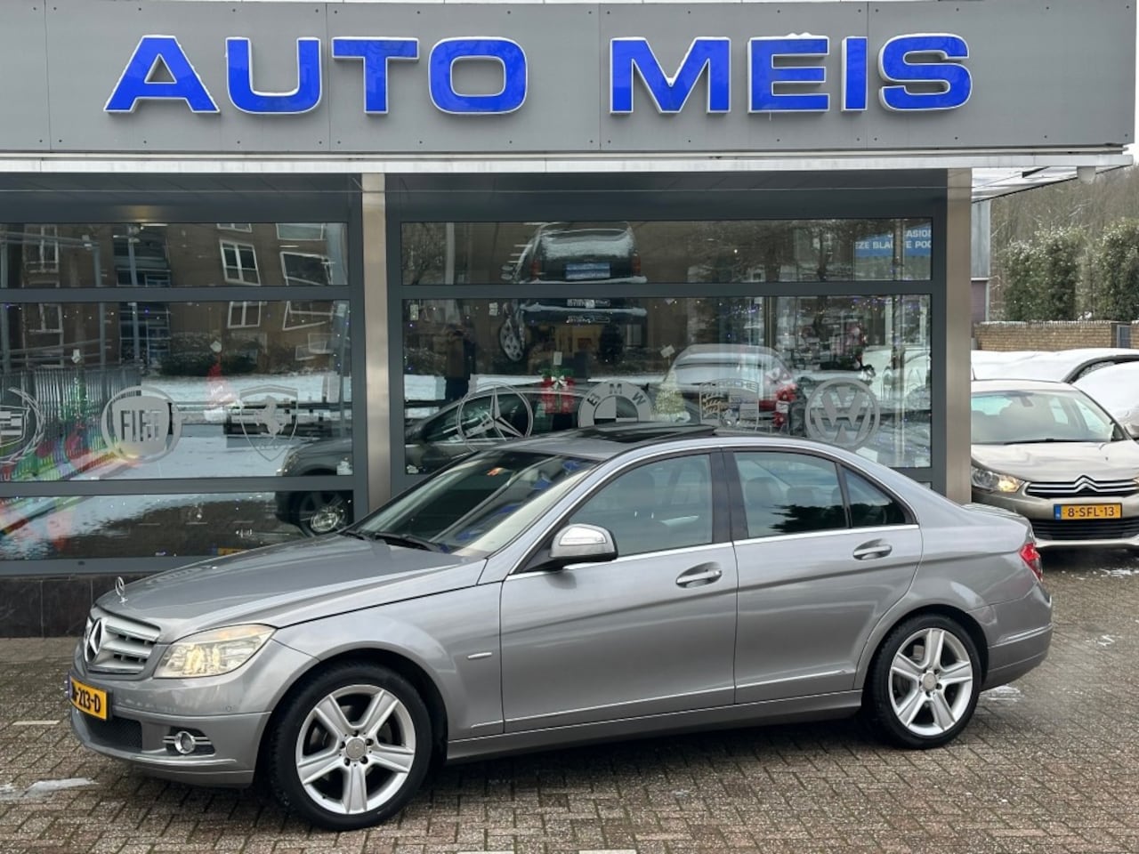 Mercedes-Benz C-klasse - 200 K Navi Trekhaak Airco Telefoon Cruise - AutoWereld.nl