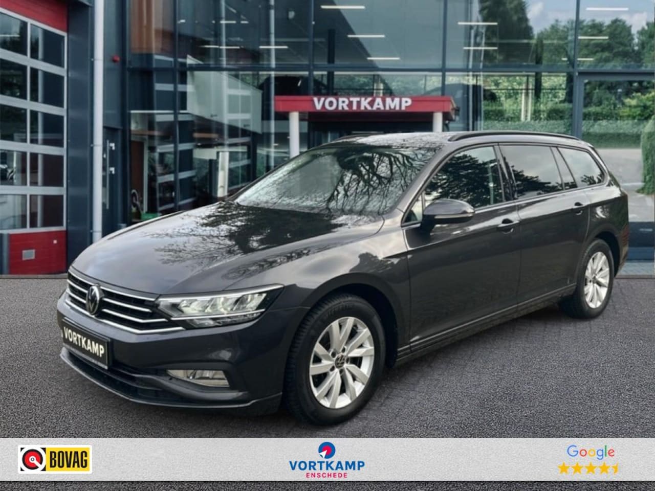 Volkswagen Passat Variant - 2.0 TDI DSG CAMERA/STOEL+STUURVERW/STANDKACHEL/NAVI/CARPLAY - AutoWereld.nl