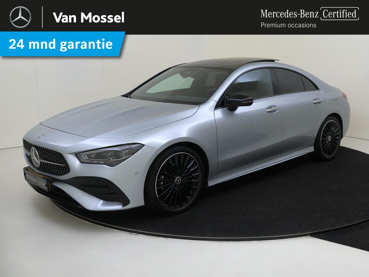 Mercedes-Benz CLA-Klasse - 180 Star Edition AMG Line Panoramadak / Keyless / 19'' Multispaak / Parkeercamera / Nightp - AutoWereld.nl