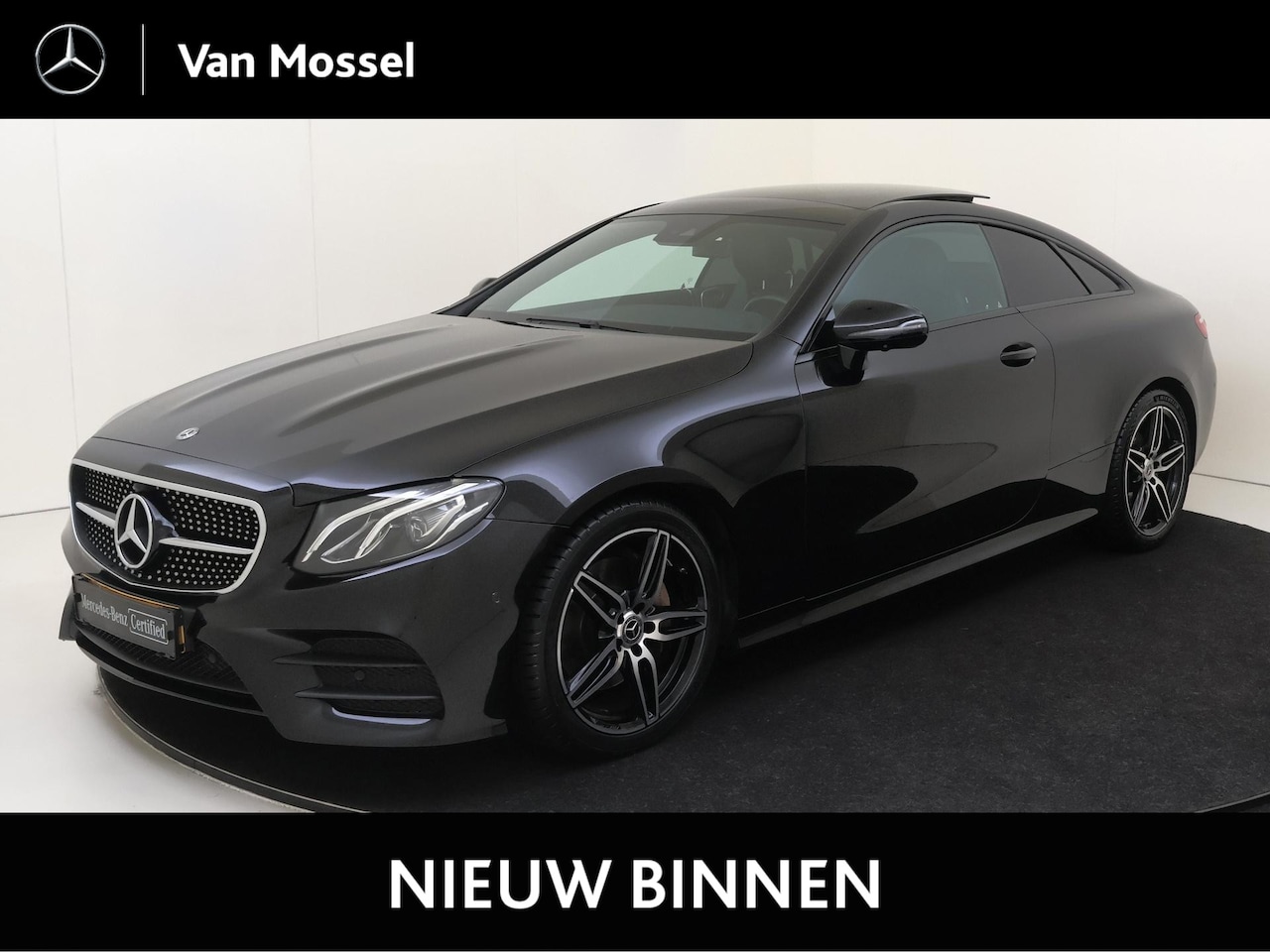 Mercedes-Benz E-klasse Coupé - 200 Premium Plus AMG /Panoramadak /360 Camera /Nightpakket /19 Inch - AutoWereld.nl