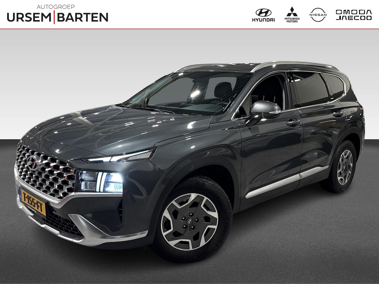 Hyundai Santa Fe - 1.6 T-GDI HEV Comfort Smart | Leder | Trekhaak | - AutoWereld.nl