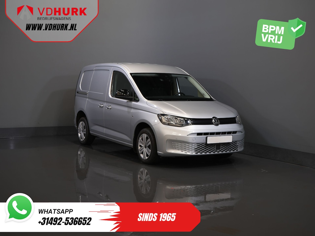 Volkswagen Caddy Cargo - 2.0 TDI 125 pk DSG Aut. Virtual Cockpit/ Carplay/ Standkachel/ Stoelverw./ Cruise/ Camera/ - AutoWereld.nl