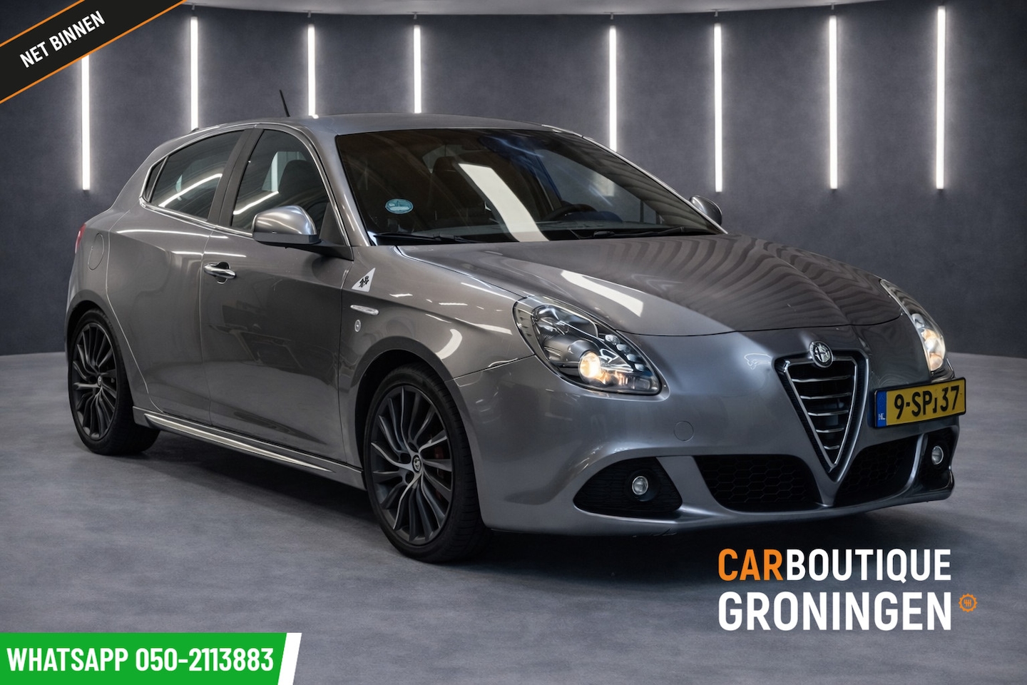 Alfa Romeo Giulietta - 1.7 TBi Quadrifoglio Verde QV | GOED OH | LEDER - AutoWereld.nl