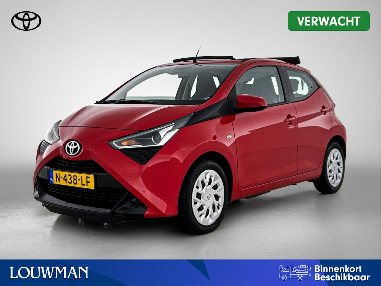 Toyota Aygo - 1.0 VVT-i x-play cabrio 1.0 VVT-i x-play cabrio - AutoWereld.nl