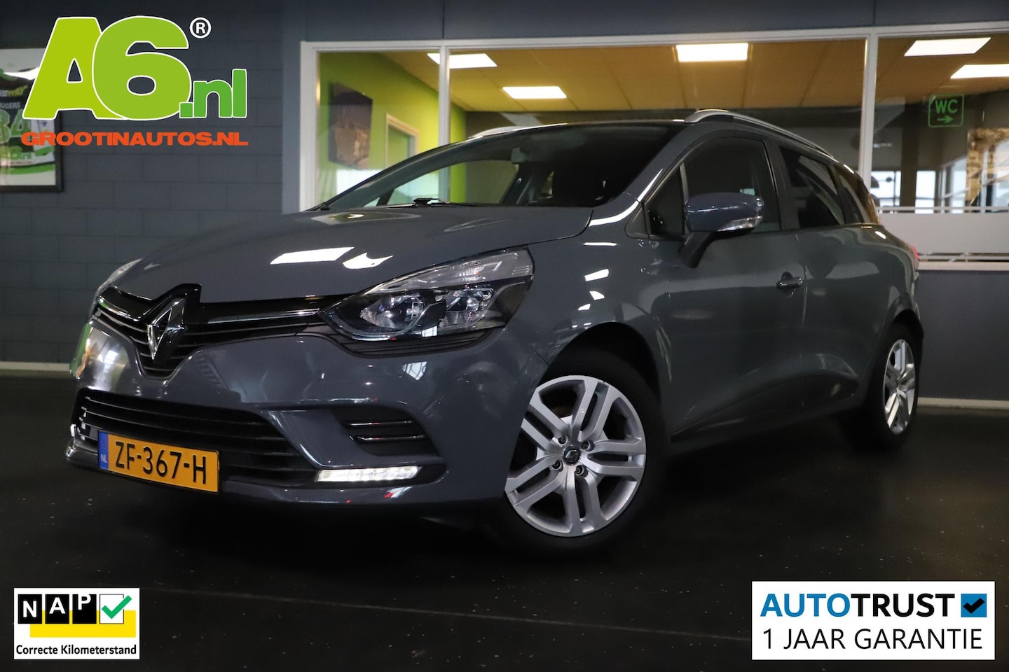 Renault Clio Estate - 0.9 TCe Zen Navigatie Airco Cruise Control Carplay Android LED - AutoWereld.nl