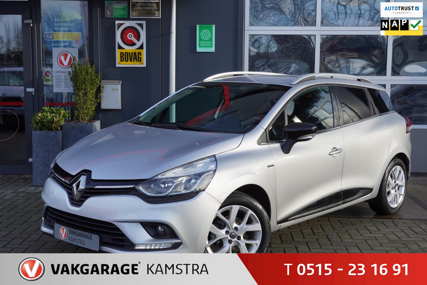 Renault Clio Estate - 0.9 TCe Limited NAP Navi/PDC/Airco/Cruise - AutoWereld.nl