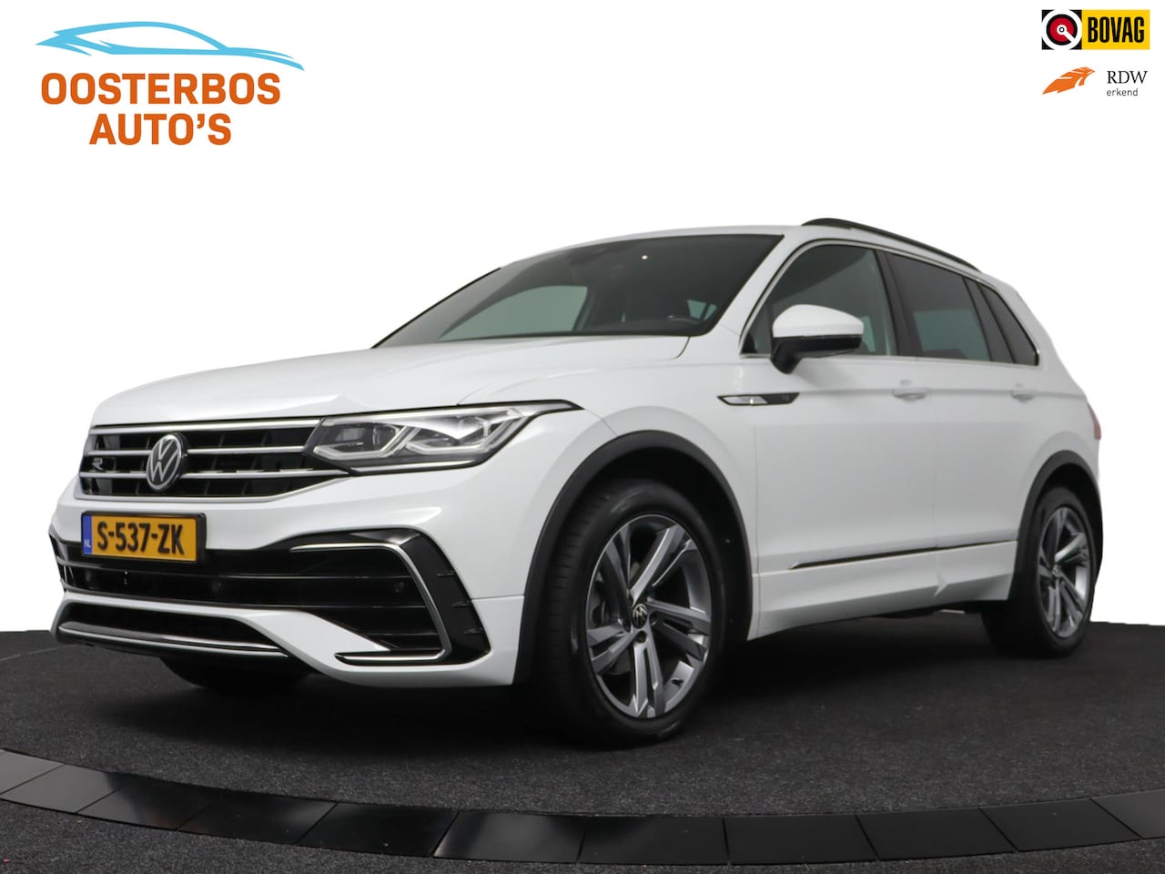 Volkswagen Tiguan - 1.5 TSI R-Line Business+ - VC/Trekhaak Elekt./Winterpakket/LED - AutoWereld.nl