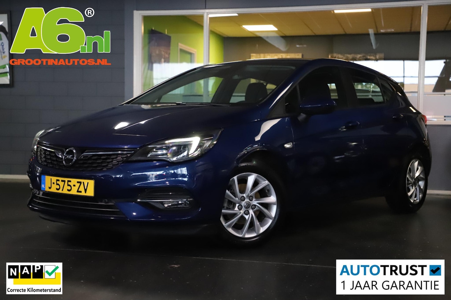 Opel Astra - 1.2 Edition Navigatie Airco Cruise Control Carplay Android LED - AutoWereld.nl