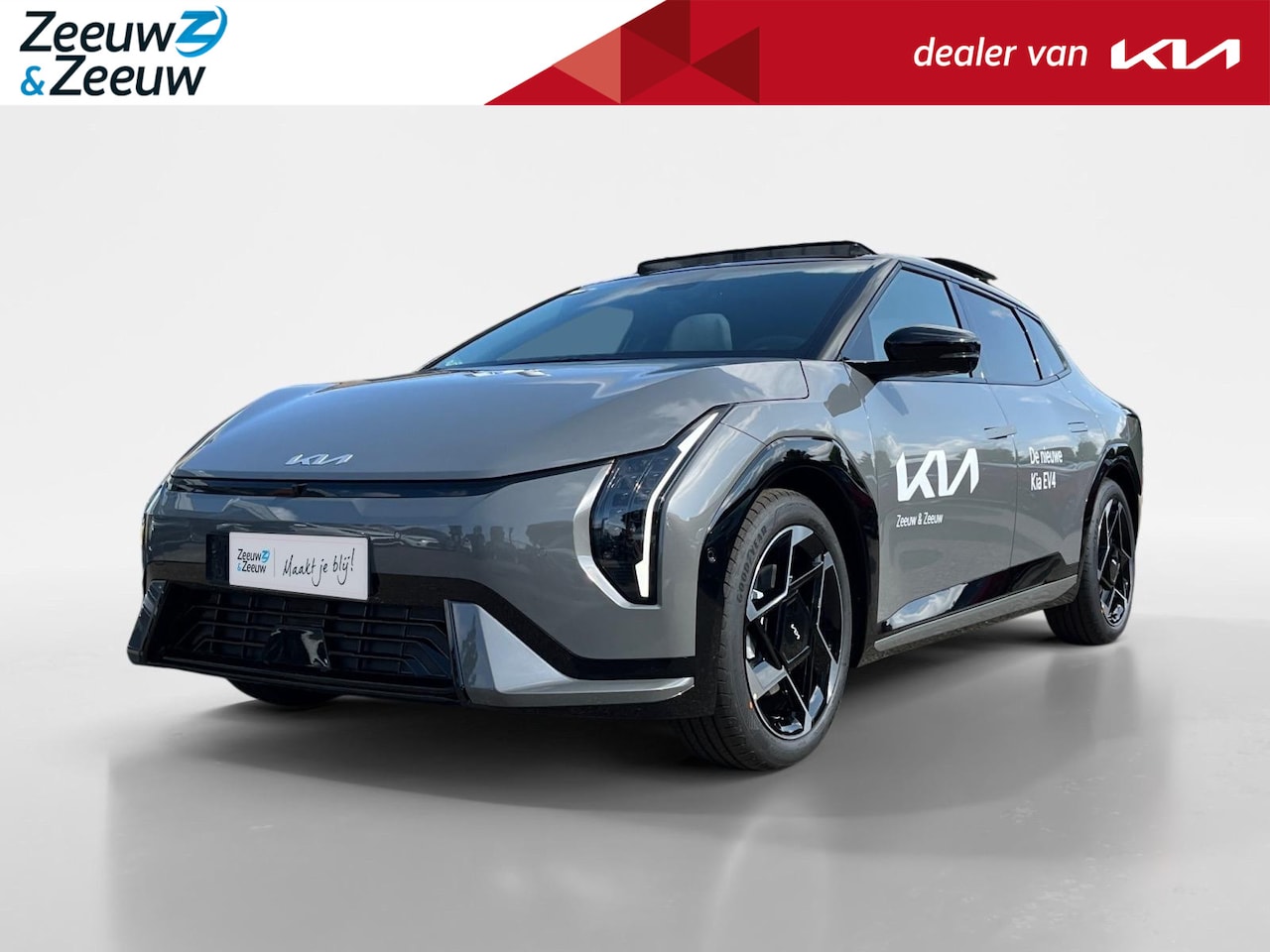Kia EV4 Fastback - GT-PlusLine 81.4 kWh | NIEUW MODEL | 204 pk | 612 km actieradius | NU €3500,- Inruilpremie - AutoWereld.nl