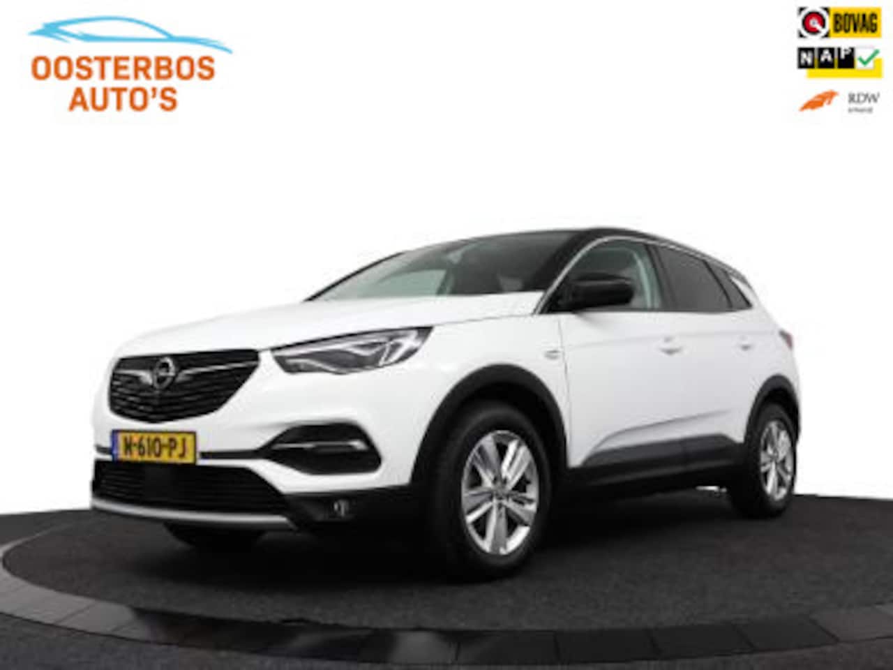 Opel Grandland X - 1.2 T. 130 pk Automaat Business Elegance Camera/AGR stoelen/ Riem vervangen - AutoWereld.nl