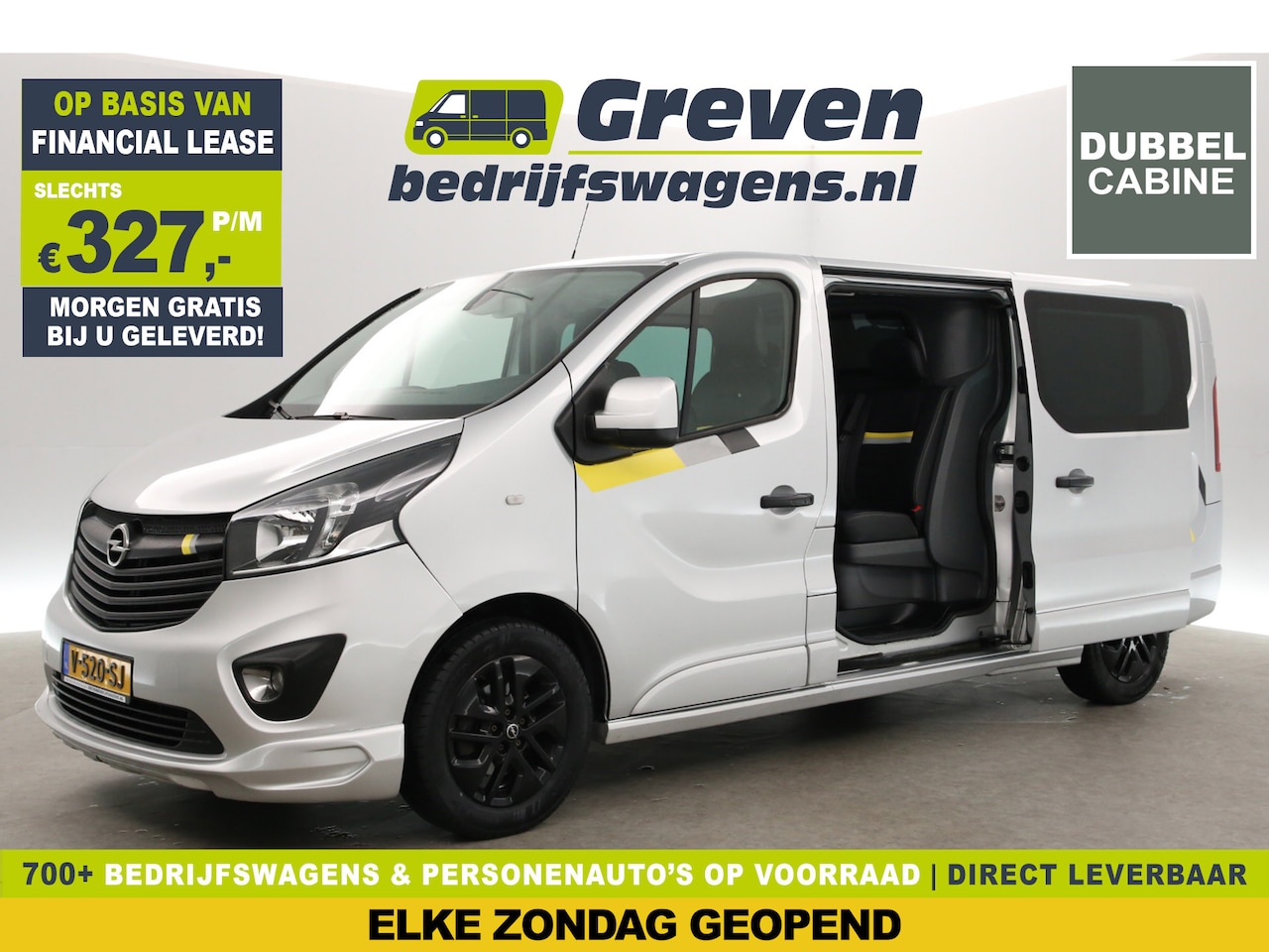 Opel Vivaro - 1.6 CDTI 145PK L2H1 Irmscher | MARGE | DC | Airco | Cruise | Camera | 2xSchuifdeur | Navi - AutoWereld.nl