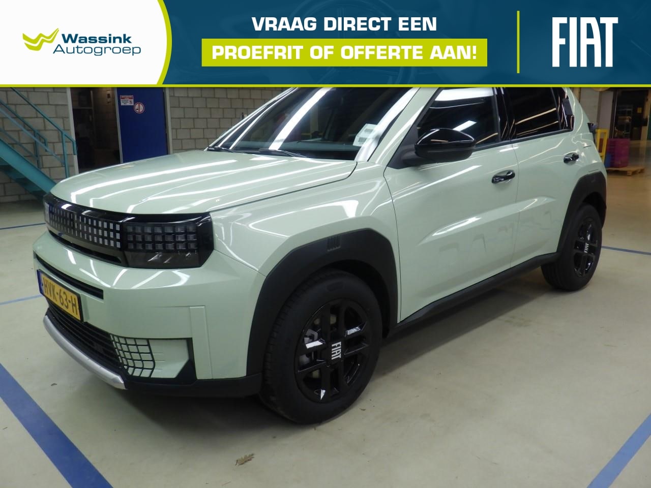 Fiat Grande Panda - 1.2 Hybrid 100pk AUTOMAAT Icon | Style Pack | Lichtmetaal | Privacy glass - AutoWereld.nl