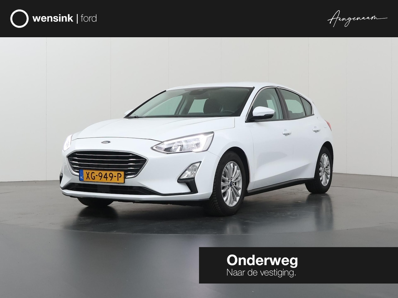 Ford Focus - 1.0 EcoBoost Titanium Business | Navigatie | Climate Control | Cruise Control | Parkeersen - AutoWereld.nl