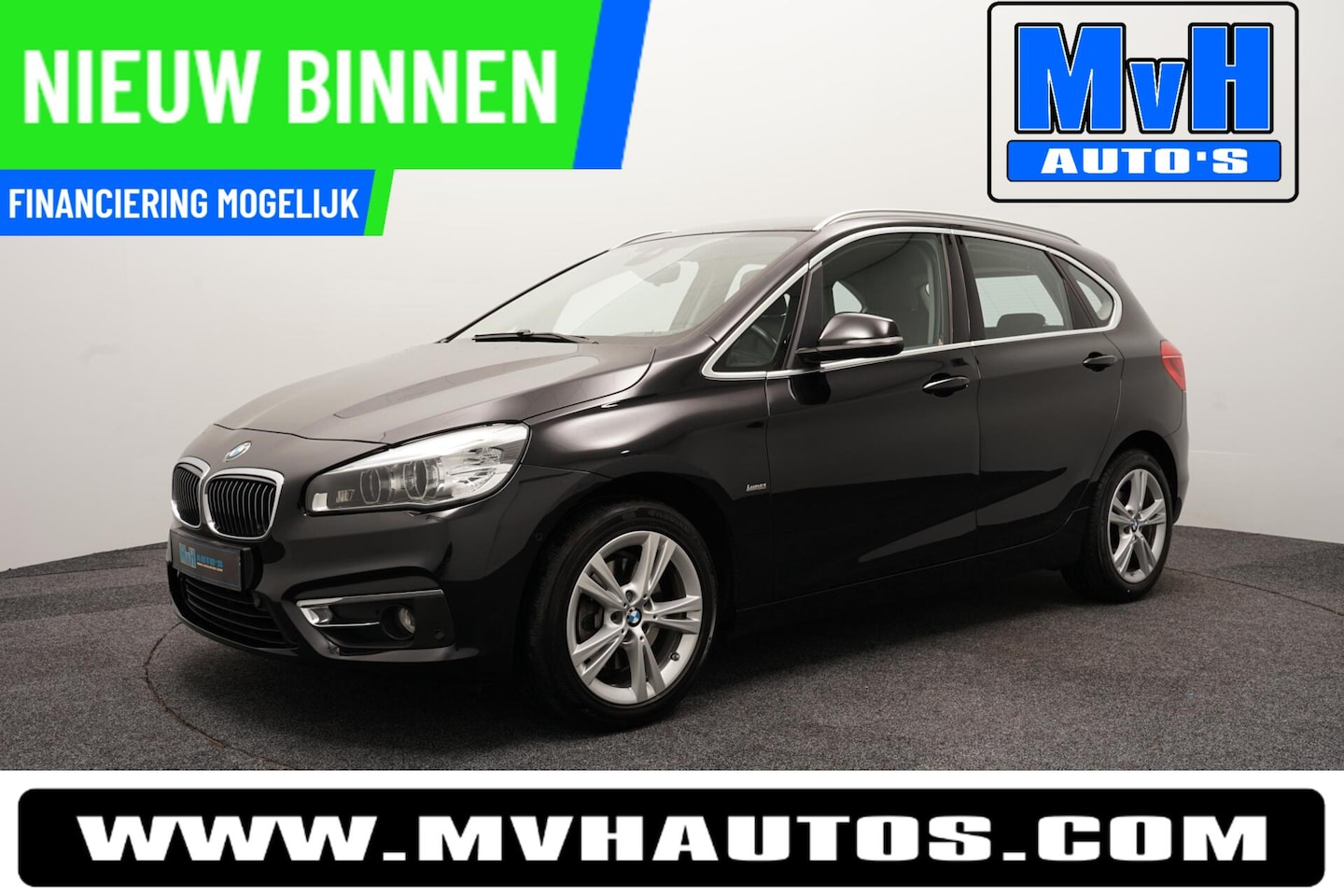 BMW 2-serie Active Tourer - 220i High Executive|LED|TREKH|HUD - AutoWereld.nl