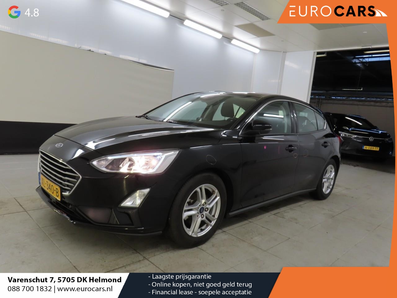 Ford Focus - 1.0 EcoBoost Trend Edition Business Airco ECC Navi Carplay Cruise Control LED PDC Achter - AutoWereld.nl