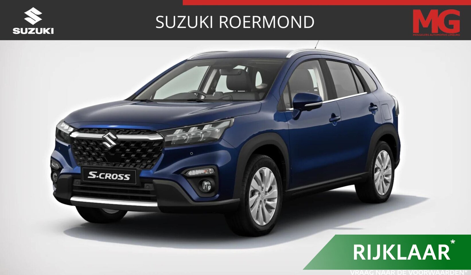 Suzuki S-Cross - 1.4 Boosterjet Style Smart Hybrid | Rijklaar | Apple Carplay | Cruise adaptief | Camera - AutoWereld.nl