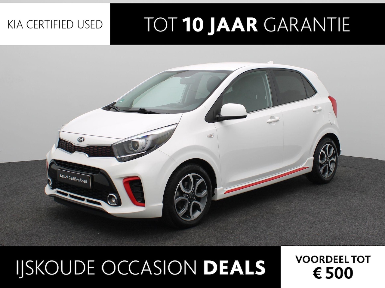 Kia Picanto - 1.0 MPi GT-Line Edition | Camera | Cruise Control | Navigatie | Parkeer Sensoren - AutoWereld.nl