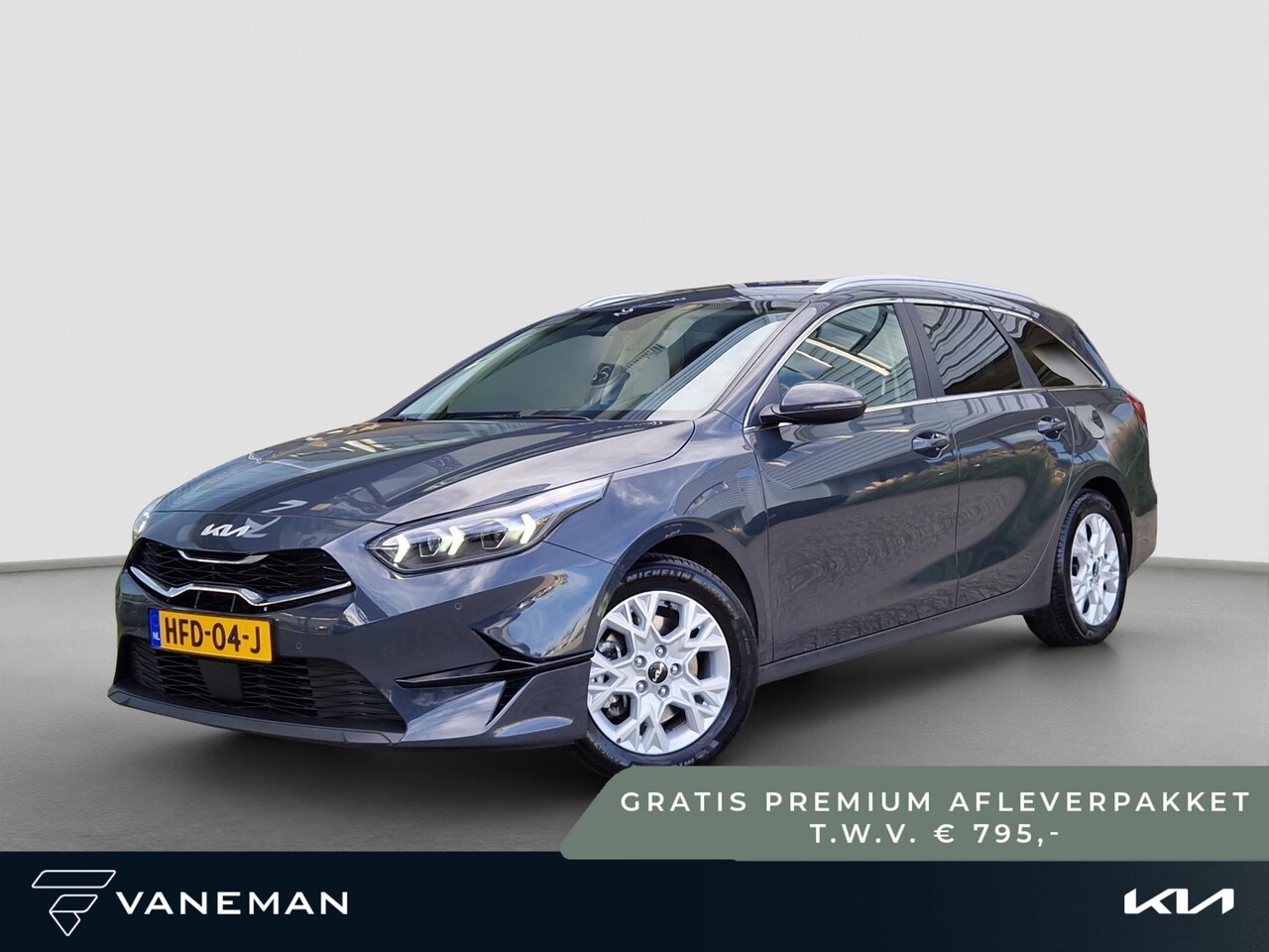 Kia Cee'd Sportswagon - Ceed 1.5 T-GDi DynamicPlusLine | Dodehoek | Key-Less | Stoelverwarming | LED | Licht- en R - AutoWereld.nl