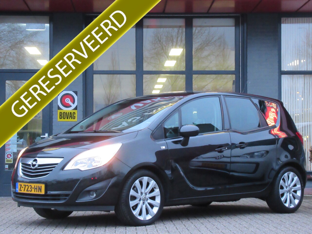 Opel Meriva - 1.4 Turbo Cosmo | Clima-Airco | Radio-CD | Parkeersensor | Incl. Garantie | Lichtmetalen v - AutoWereld.nl