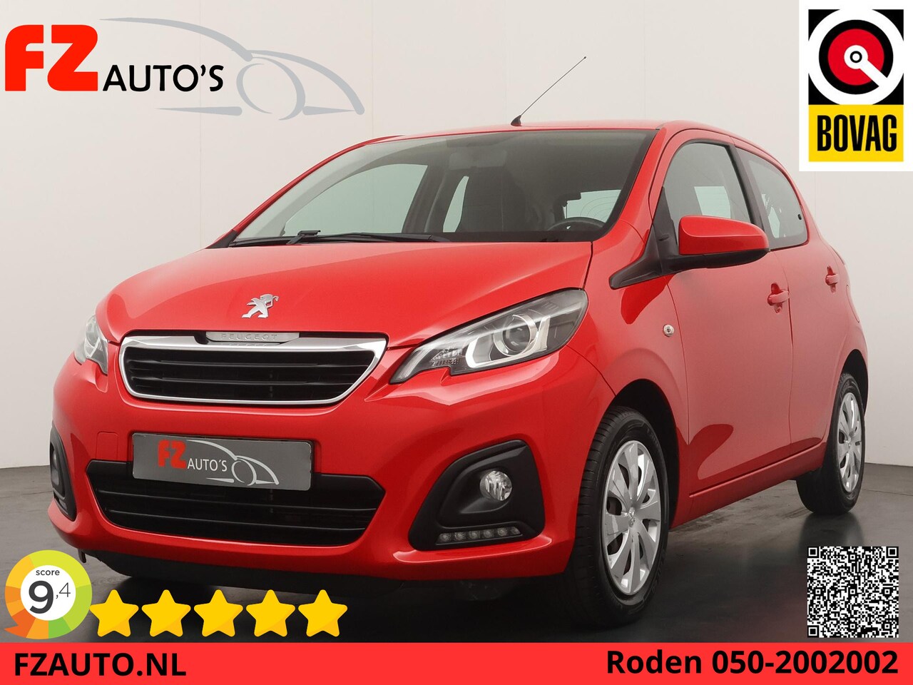 Peugeot 108 - 1.0 e-VTi Active Airconditioning - Radio - Start/Stop Systeem - AutoWereld.nl