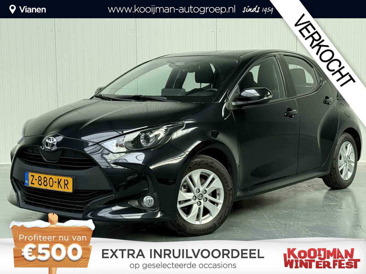 Toyota Yaris - 1.5 Hybrid 115 Active 1e eigenaar, draadloze carplay, garantie tot 2034! - AutoWereld.nl