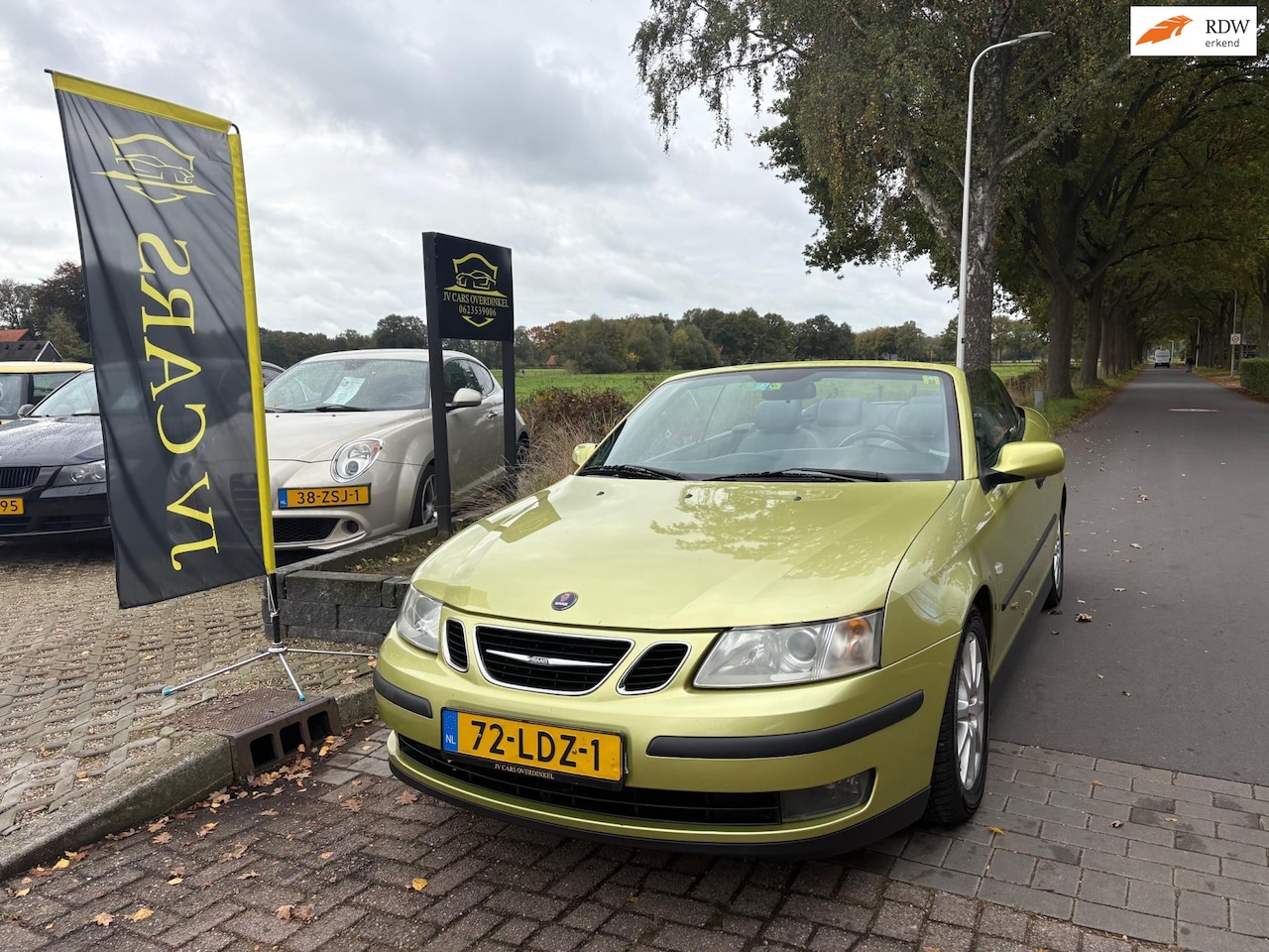 Saab 9-3 Cabrio - 2.0t Linear AIRCO,ELEKT PAKKET,MULTIFUNCTIONEEL STUUR,SPORTVELGEN,NIEUWE APK - AutoWereld.nl