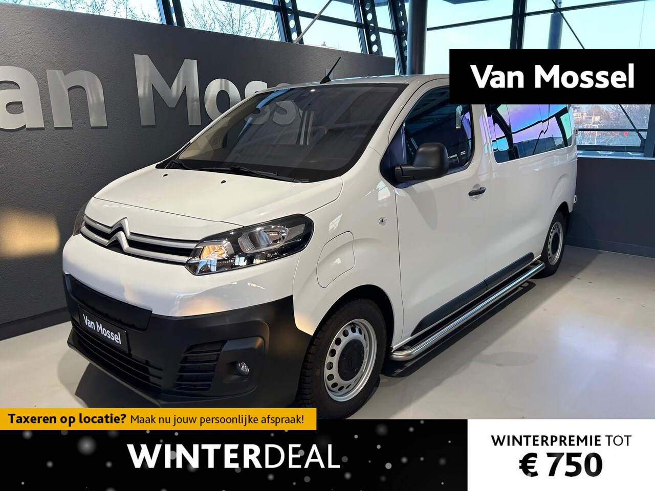 Citroën ë-Jumpy - 75kWh M COMBI | 8 ZITPLAATSEN | AIRCO | NAVI | CAM - AutoWereld.nl