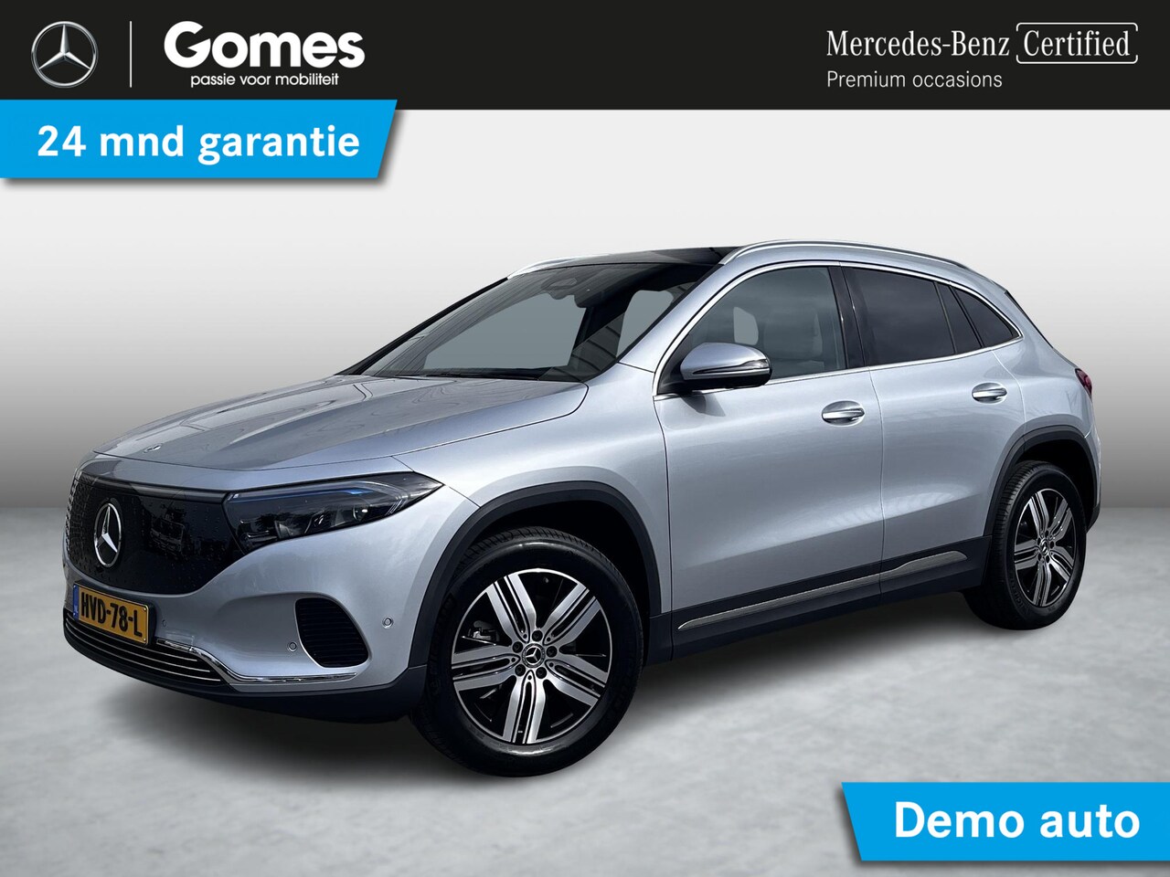 Mercedes-Benz EQA - 250+ Luxury Line | Panoramadak | Trekhaak | Beige Interieur | Elektrisch Verstelbare Stoel - AutoWereld.nl