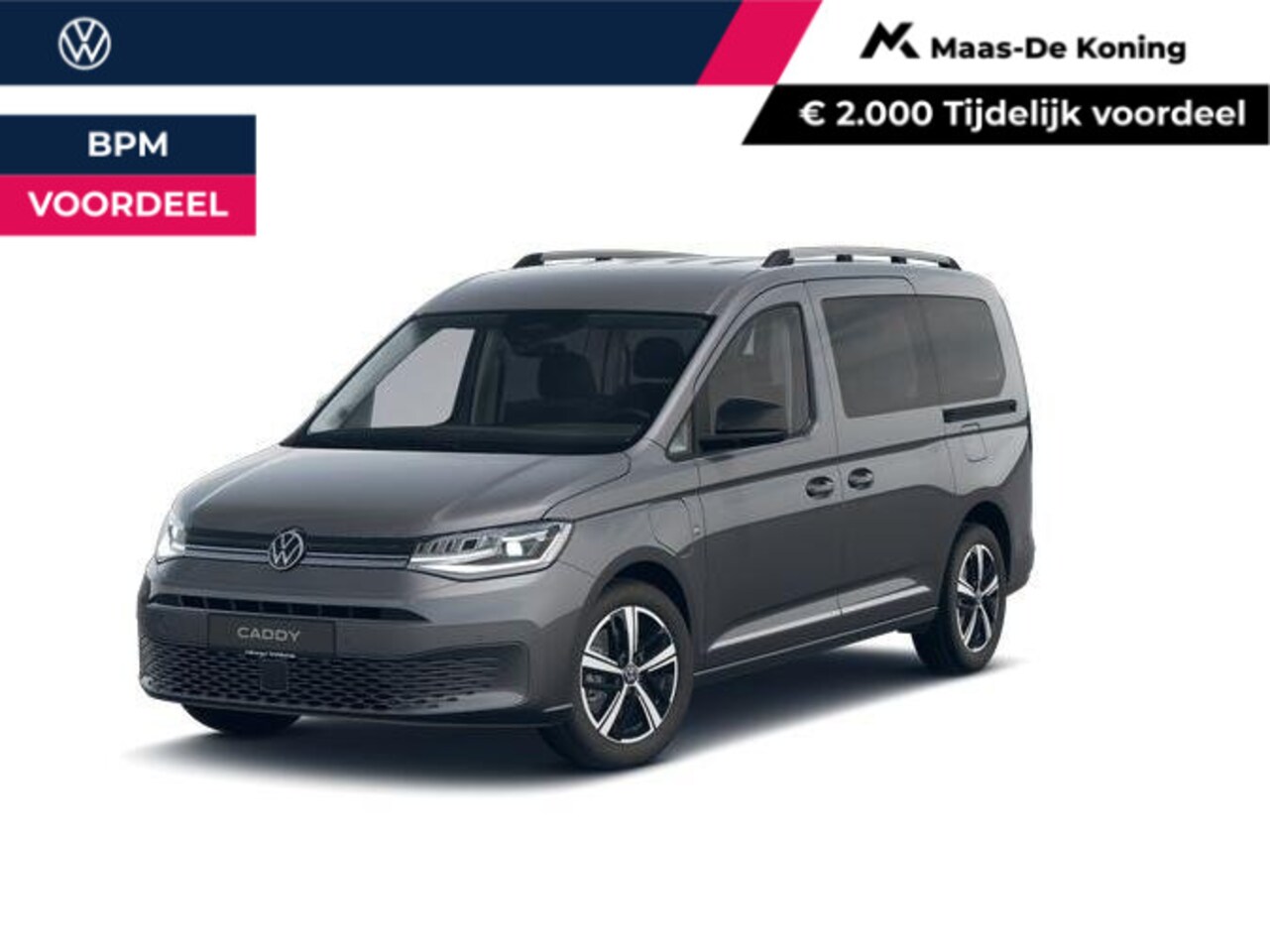Volkswagen Caddy Maxi - Bedrijfswagens Combi Style 1.5 eHybrid 115pk Automaat 731212 - AutoWereld.nl