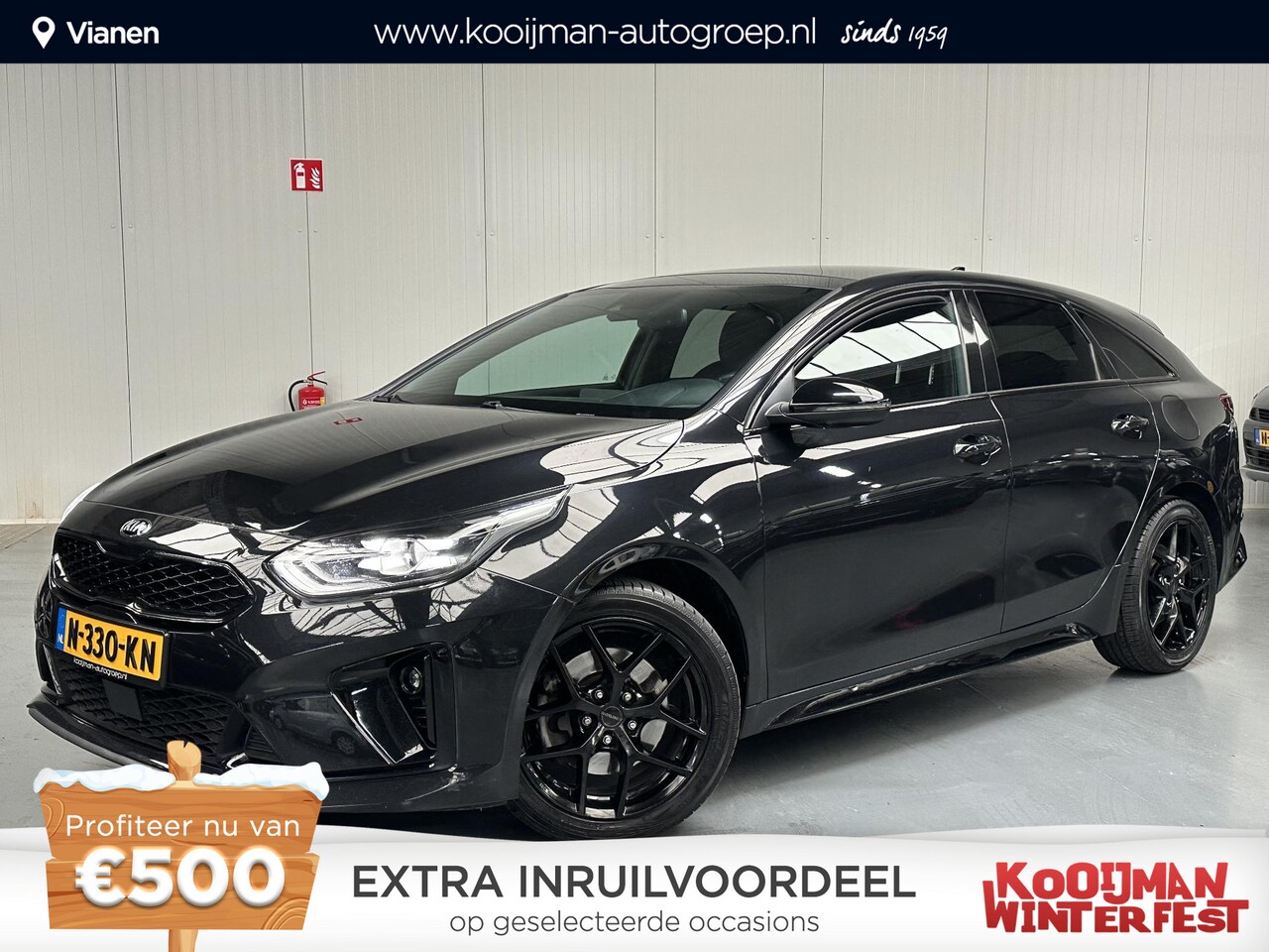 Kia Pro cee'd - 1.5 T-GDI GT-Line Black Edition, Schuif-/Kanteldak , Parkeersensoren achter , Sport interi - AutoWereld.nl