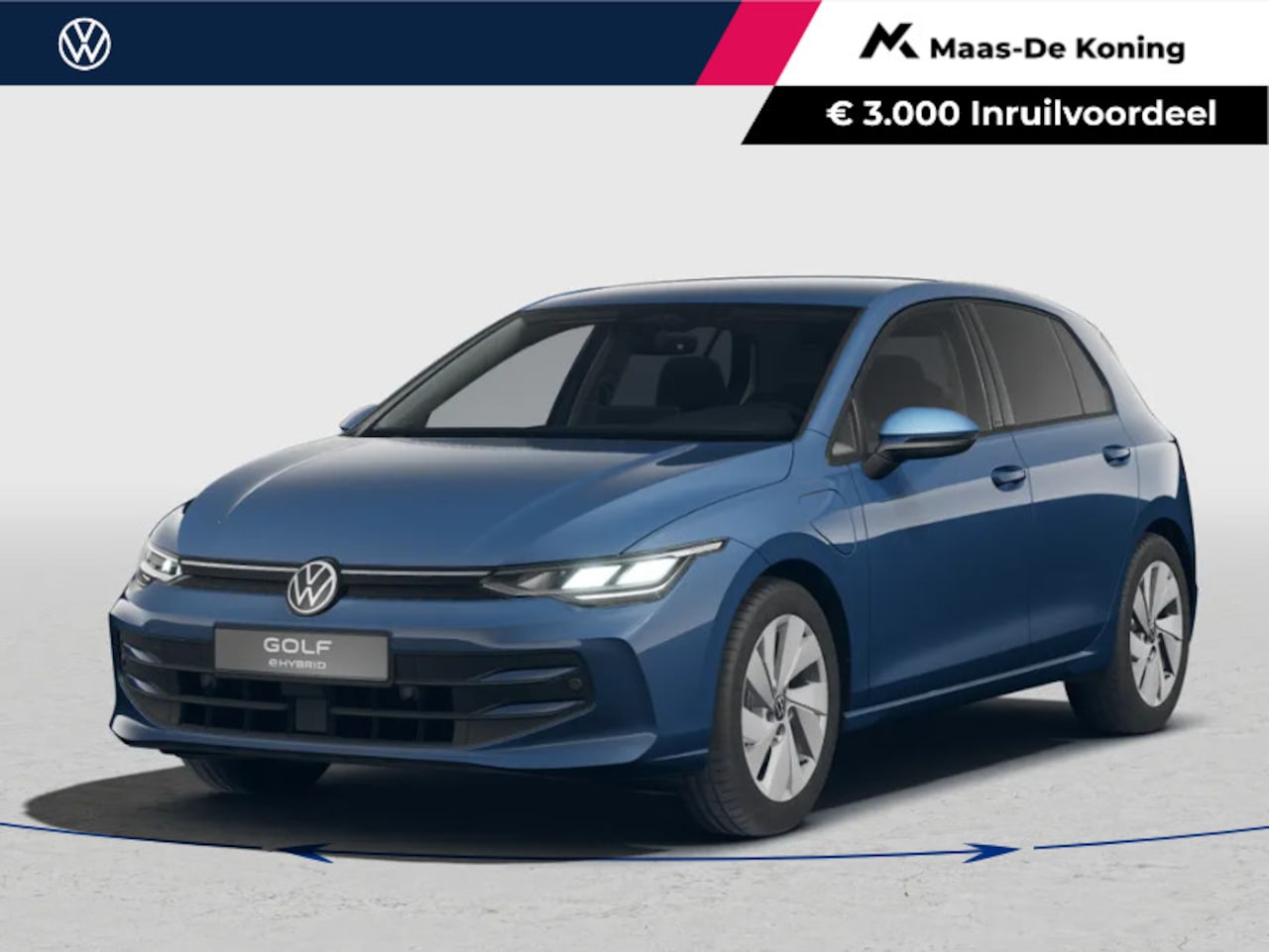 Volkswagen Golf - 1.5 eHybrid Life Edition 204 pk 6 versn. DSG · Achteruitrijcamera · draadloze telefoonlade - AutoWereld.nl