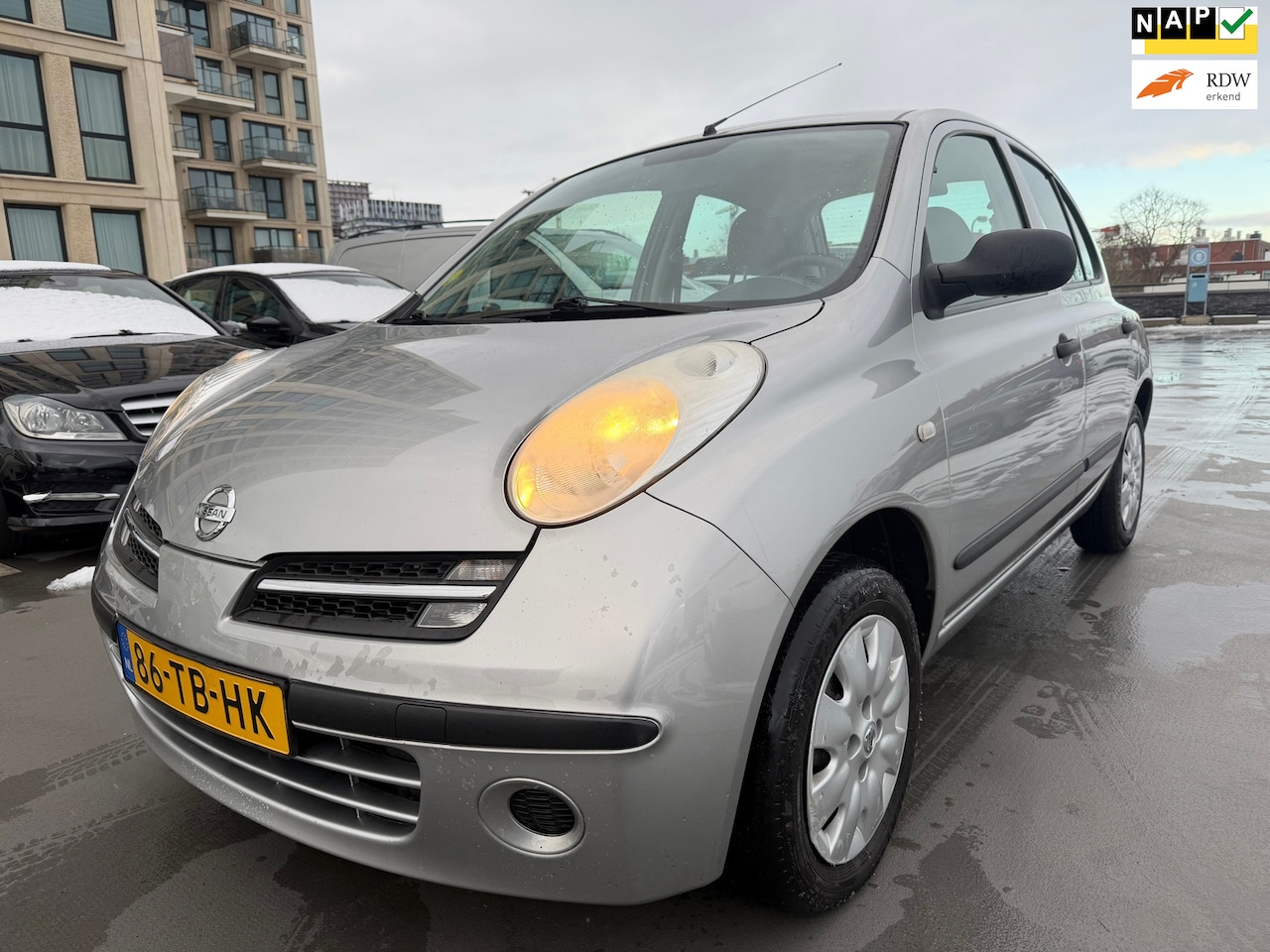 Nissan Micra - 1.2 Visia Automaat Airco Trekhaak Nette Auto Goed Onderhouden - AutoWereld.nl