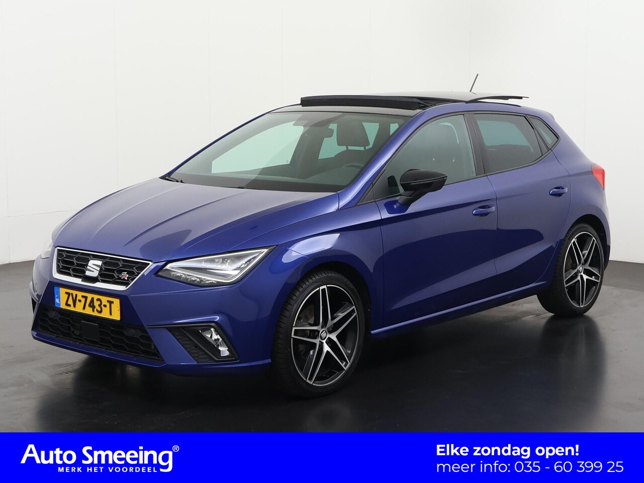SEAT Ibiza - 1.0 TSI FR Business Intense | Schuifdak | Camera | Navigatie | Zondag Open! - AutoWereld.nl