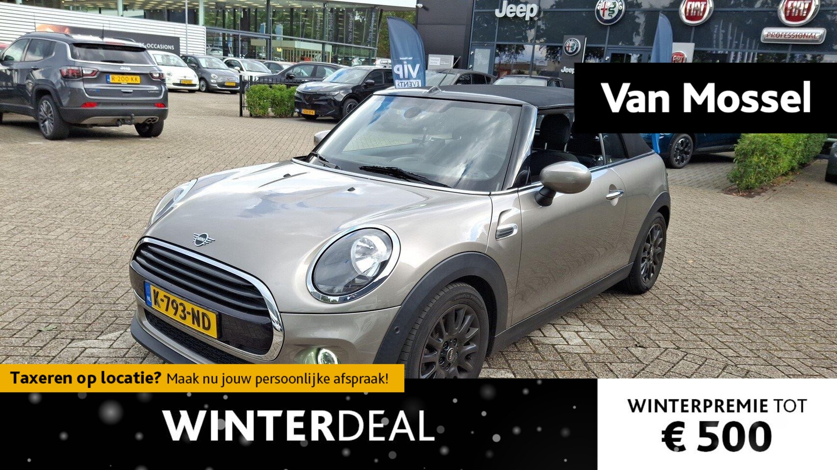 MINI Cabrio - Mini 1.5 Cooper Chili | Navigatiesysteem | Parkeersensoren voor + Achter | Stoelverwarming - AutoWereld.nl