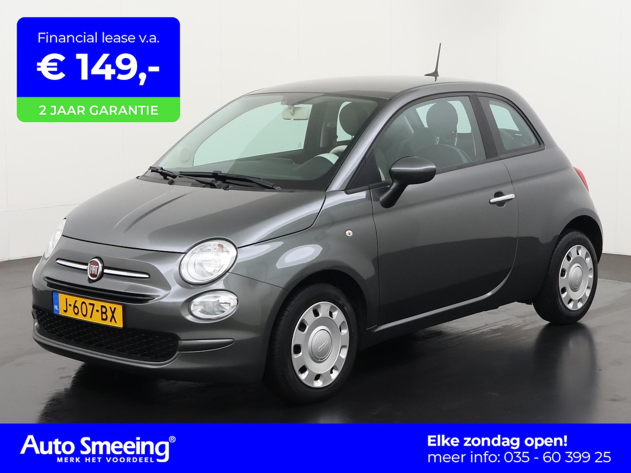 Fiat 500 - 1.0 Hybrid Pop | Airco | 12 mnd Garantie | Zondag Open! - AutoWereld.nl