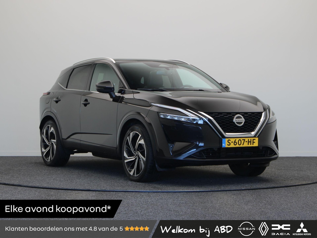 Nissan Qashqai - 1.3 MHEV Xtronic Tekna Plus | Stoel, stuur en voorrruitverwarming | Lederenbekleding | Ele - AutoWereld.nl