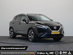Nissan Qashqai - 1.3 MHEV Xtronic Tekna Plus | Stoel, stuur en voorrruitverwarming | Lederenbekleding | Ele