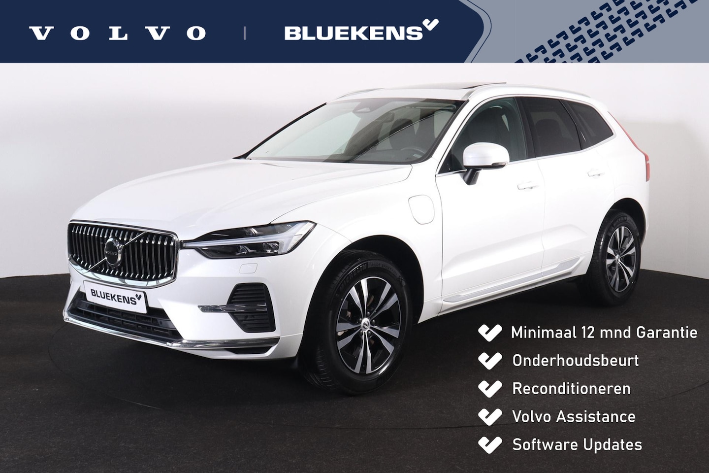 Volvo XC60 - T6 Recharge AWD Core Bright - LONG RANGE - Panorama/schuifdak - IntelliSafe Assist - Harma - AutoWereld.nl