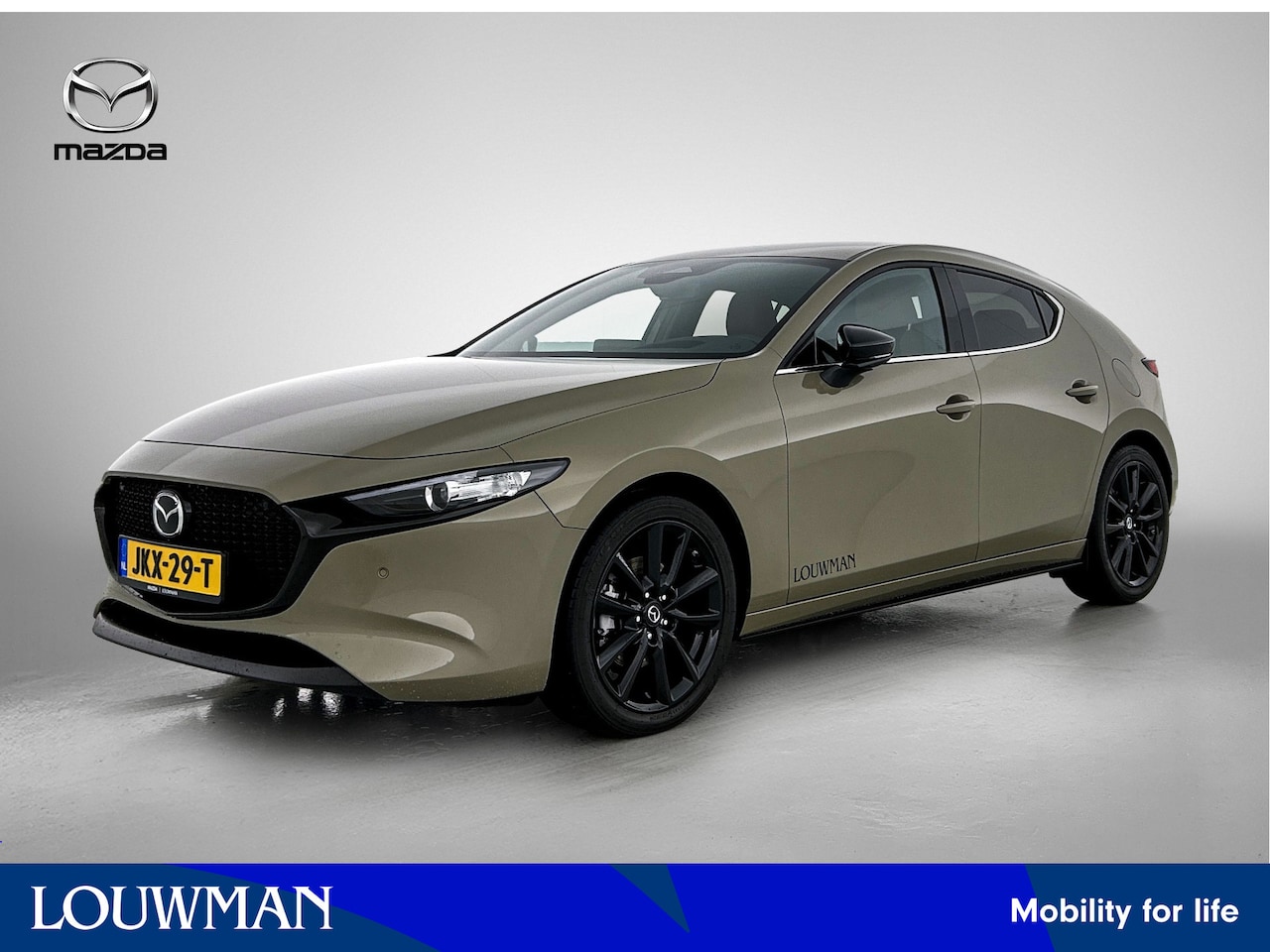 Mazda 3 - 2.0 e-SkyActiv-X M Hybrid 186 Nagisa automaat | climat control | spec.kleur - AutoWereld.nl
