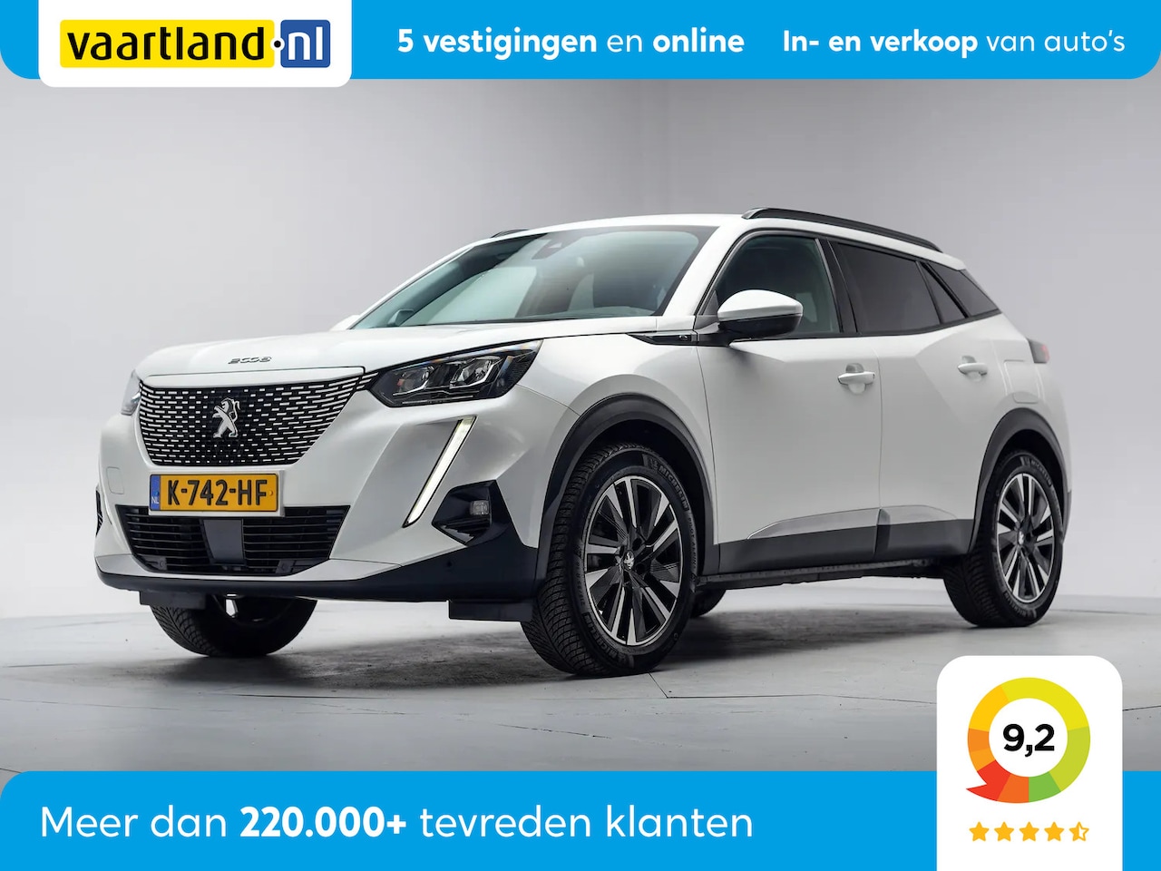 Peugeot e-2008 - EV 50 kWh Allure 3-Fase [ Navi Camera Stoelverwarming ] - AutoWereld.nl