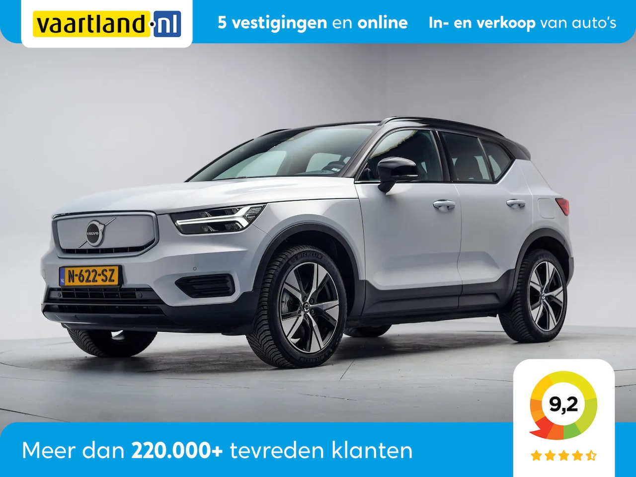 Volvo XC40 - Recharge Plus 70kWh 3-Fase [ Comfortstoelen Navi Camera Stoelverwarming ] - AutoWereld.nl