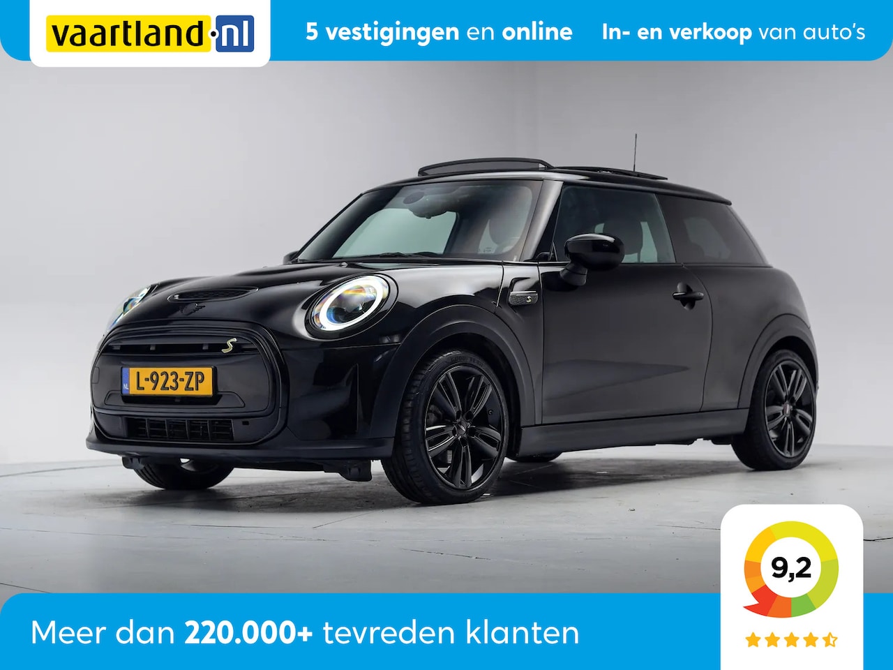 MINI Mini-Electric - Cooper SE Classic 33 kWh 3-Fase [ Panorama LED Leder Navi prof. ] - AutoWereld.nl