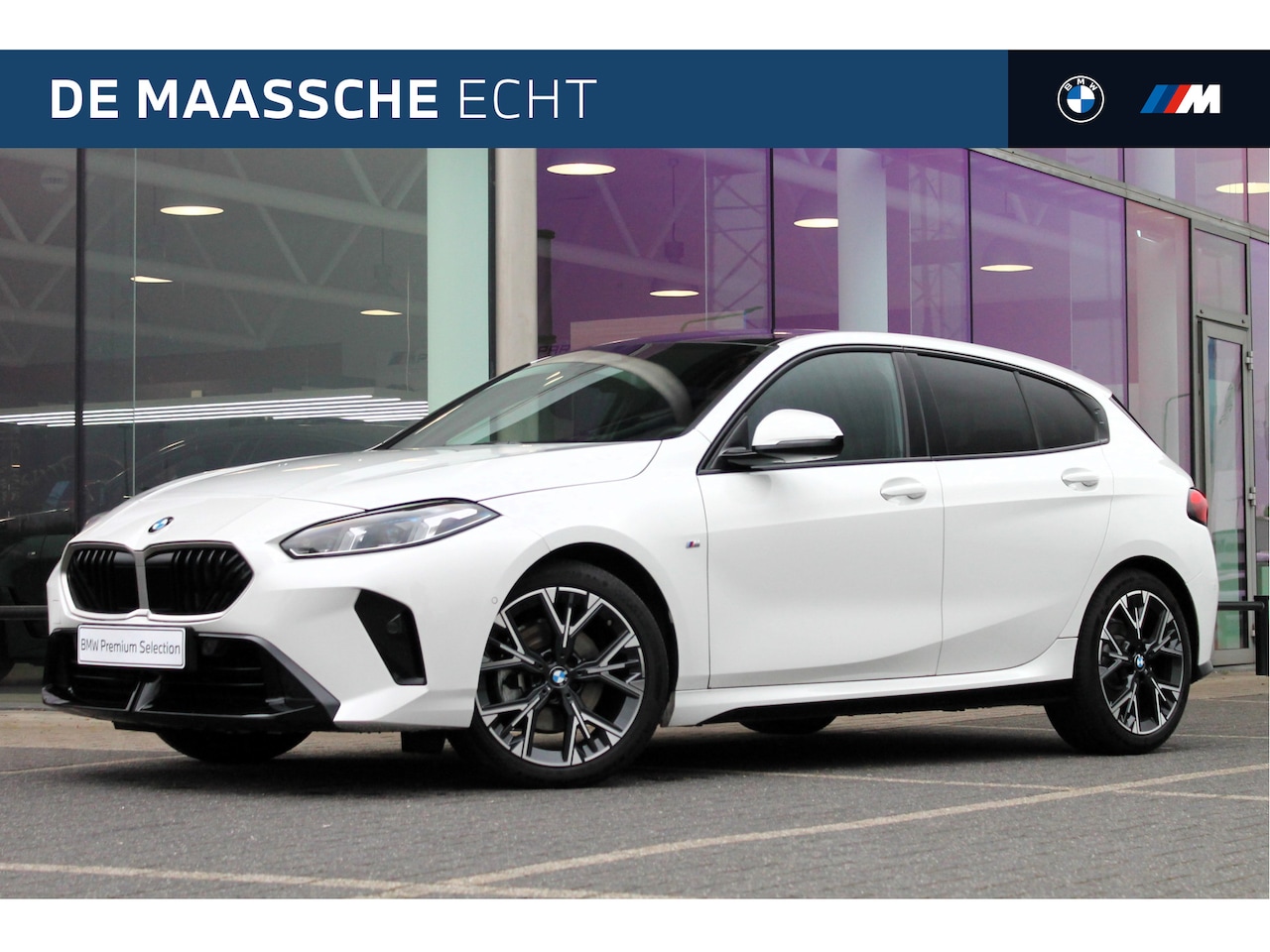 BMW 1-serie - 120 High Executive M Sport Automaat / Sportstoelen / Stoelverwarming / M Adaptief onderste - AutoWereld.nl