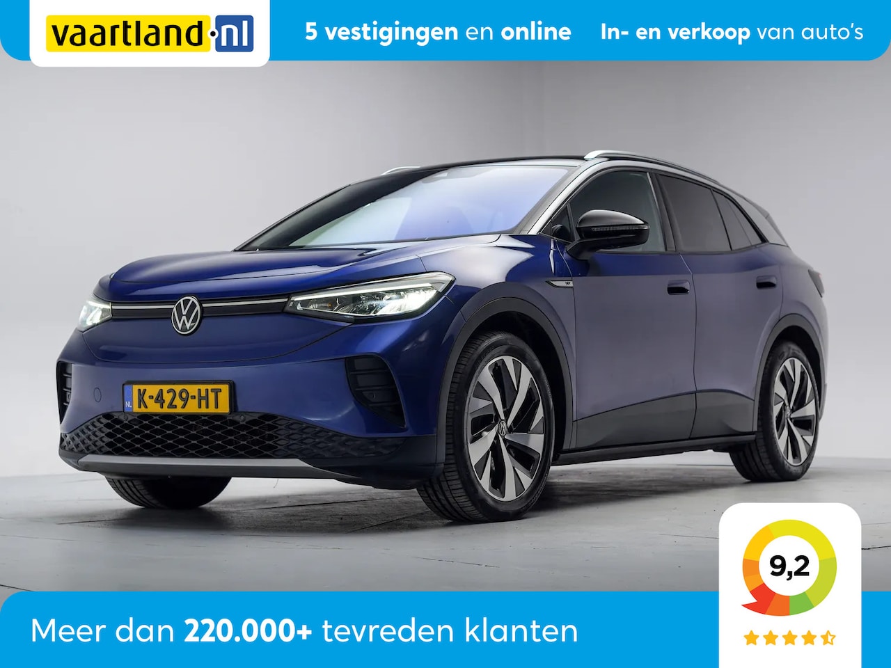 Volkswagen ID.4 - 77kWh First Edition 3-Fase [ LED Navi Camera Half-leder Stoelverwarming ] - AutoWereld.nl