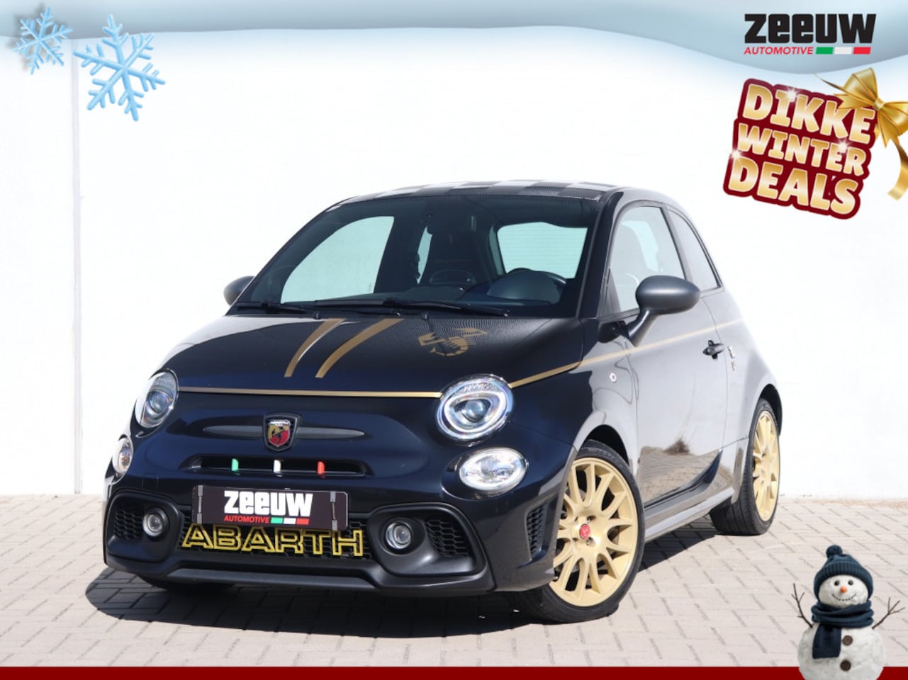 Abarth 595 - 1.4 T-Jet 165 PK Turbo Scorpione Oro | 1 of 2000 | 17" - AutoWereld.nl